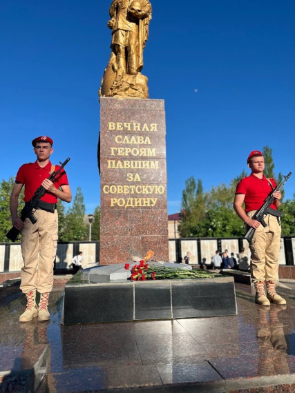 Велопробег и митинг, посвященные 80 - летию ПОБЕДЫ.